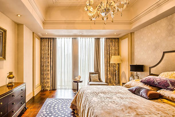 chambre de luxe avec des meubles haut degamme